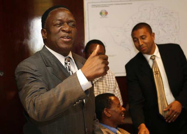 Emmerson Mnangagwa, el nuevo vicepresidente de Zimbabue.
