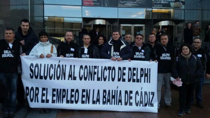 Extrabajadores de Delphi llevan su problemática al Parlamento Europeo