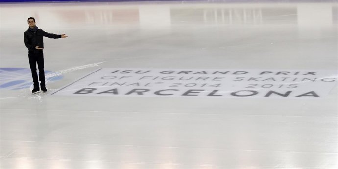 Javier Fernández promociona el Grand Prix de Barcelona