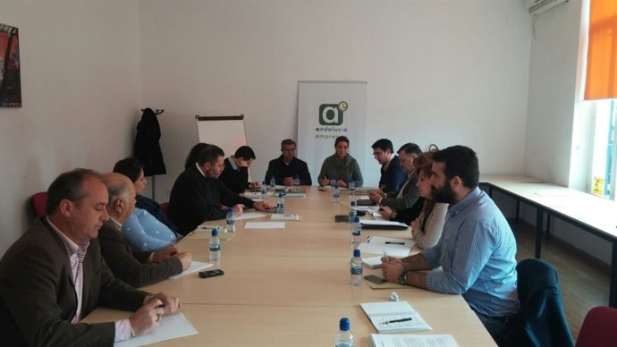 Un momento de la reunión