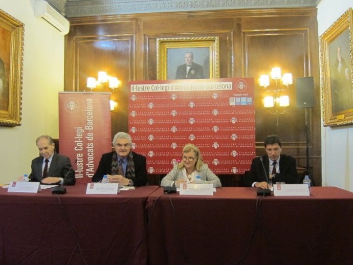 Rueda de prensa en el Icab sobre Derechos Humanos