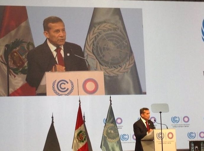 Ollanta dice que el cambio climático es como el narcotráfico