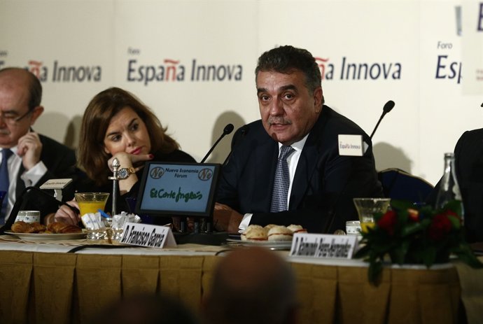 Soraya Santamaría y Francisco García Sanz