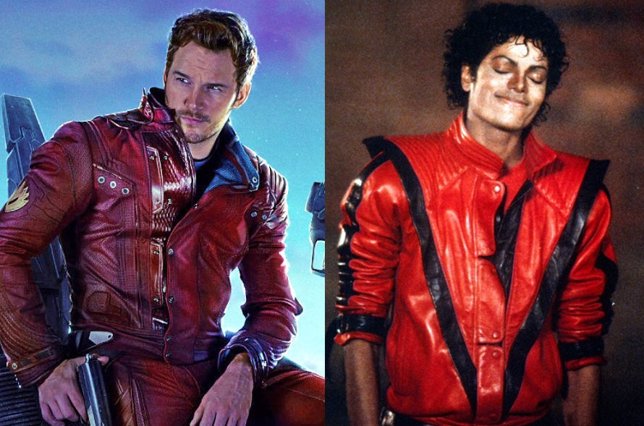 Star-Lord y Michael Jackson