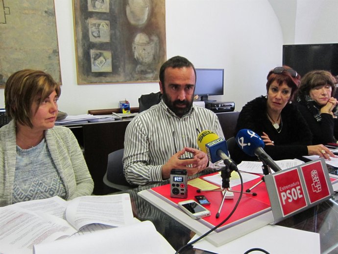 Miguel Ángel Morales, portavoz del PSOE en la Diputación de Cáceres