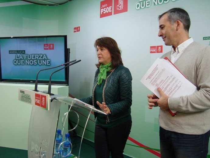 Rueda de prensa del PSOE local de Jaén este jueves