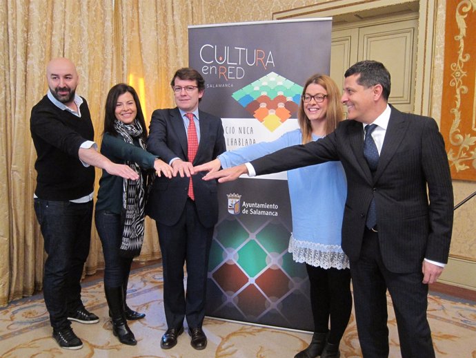 Presentación de 'Cultura en red' en el Ayuntamiento de Salamanca