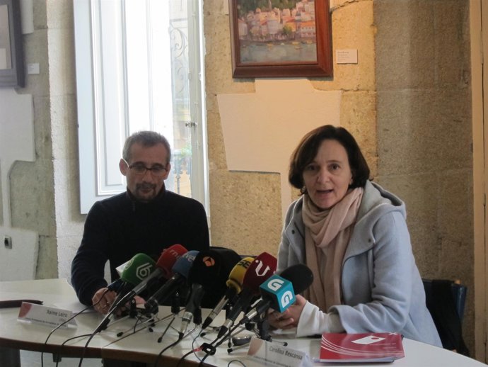 Bescansa, responsable de Análisis Político y Social de Podemos, en Santiago