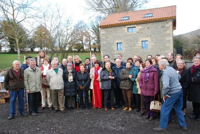 Inauguración del Molino de Orzales 