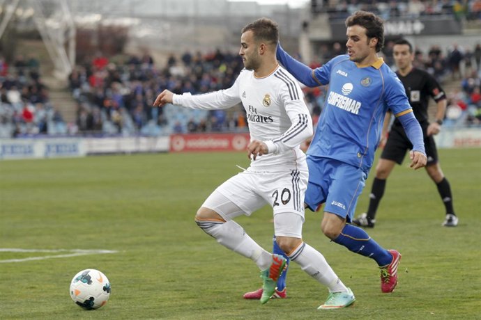 Jesé Rodríguez y Pedro León en el Getafe C.F. - Real Madrid