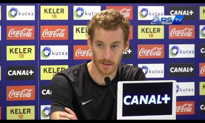 Zurutuza en rueda de prensa