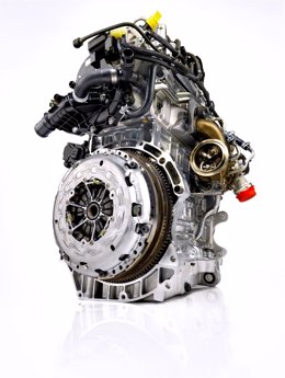 Motor de tres cilindros de Volvo 