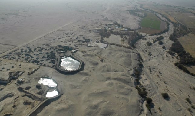 Pampa de Nazca, en Perú