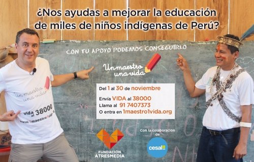 Campaña ONG Cesal en Amazonia