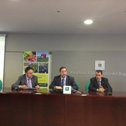 El conseller Josep Maria Pelegrí en el unas jornadas sobre agricultura ecológica