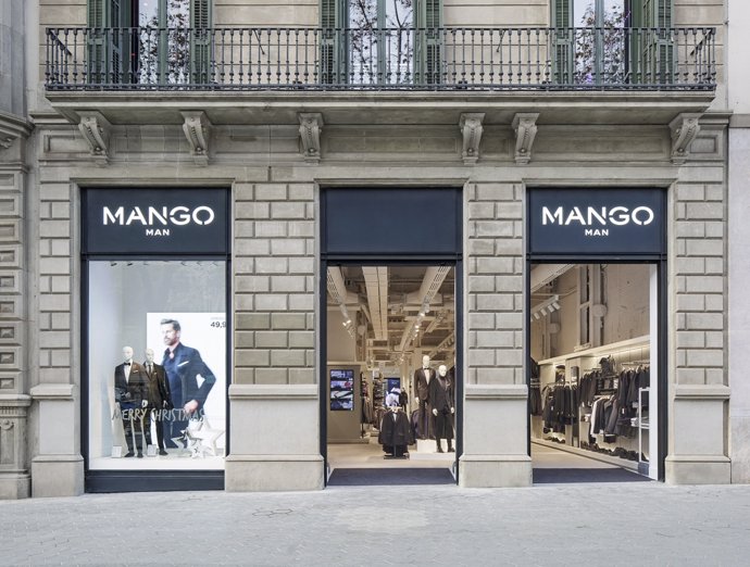 Tienda de Mango Man en paseo de Gràcia
