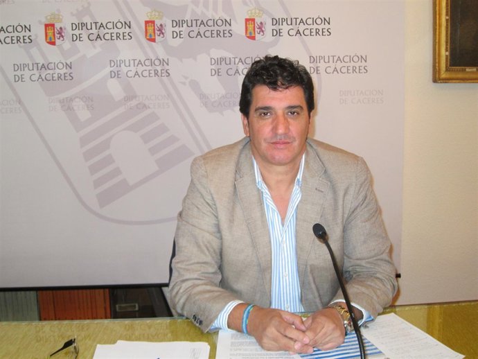 Saturnino Lóppez Marroyo, vicepresidente de la Diputación de Cáceres