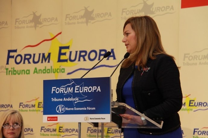 La consejera de Medio Ambiente y Ordenación del Territorio, María Jesús Serrano