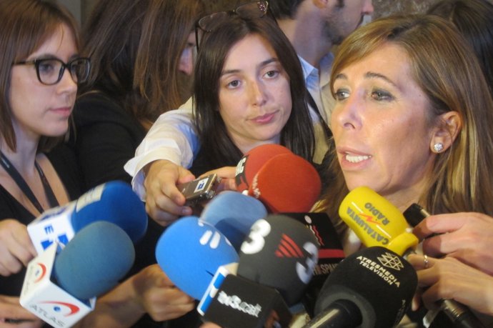 La líder del PP catalán, Alicia Sánchez-Camacho (Archivo)