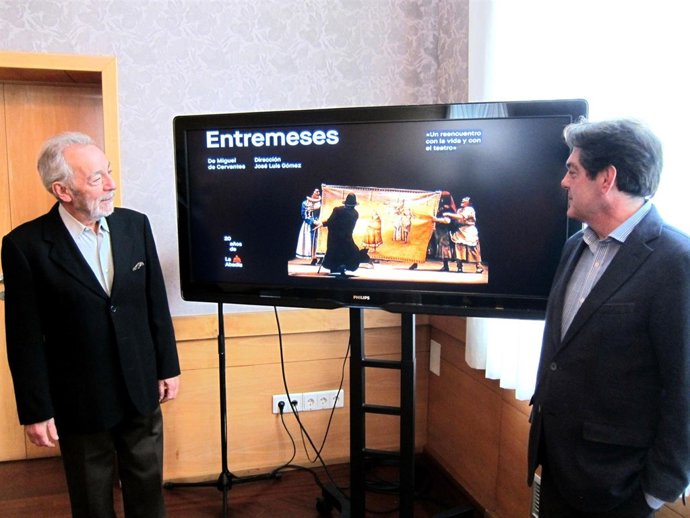 Gómezs y Viteri presentan la obra  los 'Entremeses' de Cervantes en el Calderón 