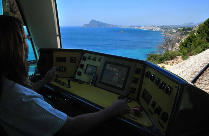 Vista del mar desde el TRAM 
