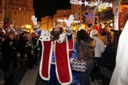 Los reyes en Santander (Archivo)