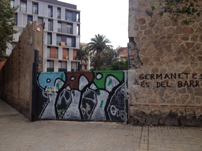 Solar del Espai Germanetes, en Barcelona