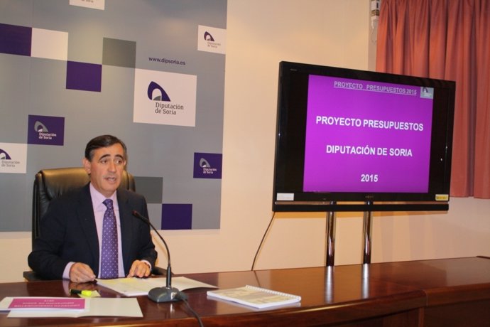 Antonio Pardo presenta el proyecto de Presupuestos para 2015