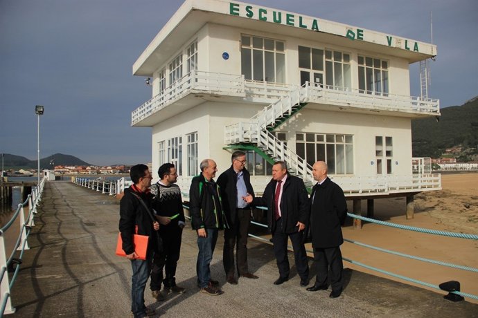 En la escuela de vela