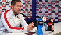 Simeone, a la afición: "Tenemos que estar todos juntos"