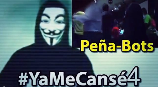 Anonymus denuncia que Peña Nieto elimina hastag en contra 