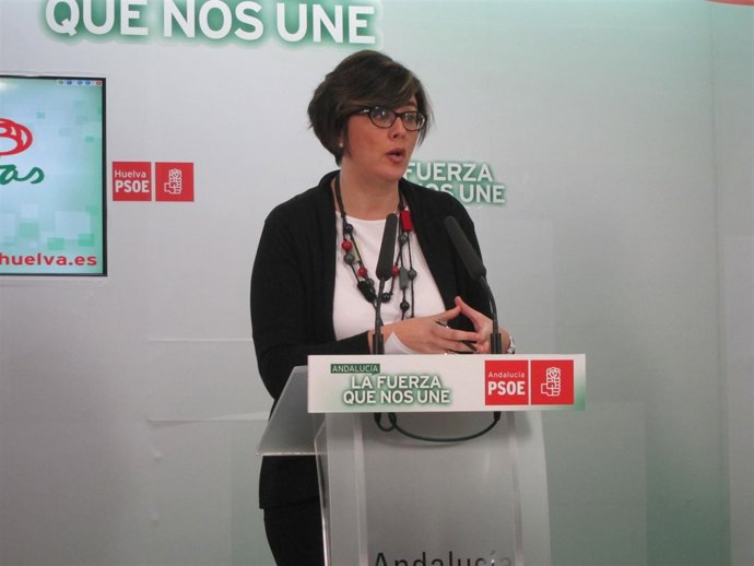 La diputada socialista María José Rodríguez. 