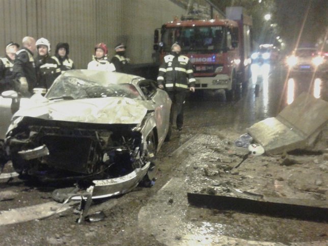 Accidente En Túnel Cea Bermúdez 