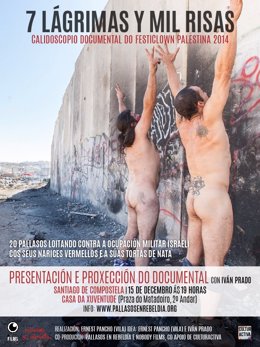 Cartel del documental '7 lágrimas y mil risas', de Pallasos en Rebeldía