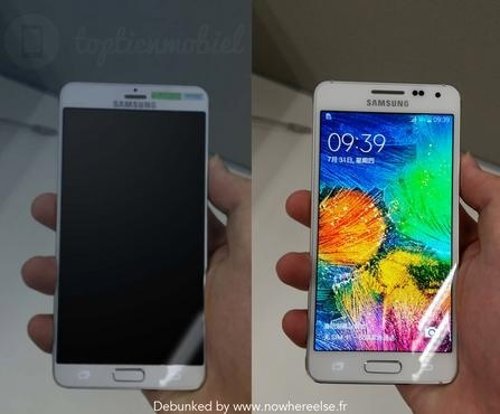 Imagen falsa del Galaxy S6 de Samsung