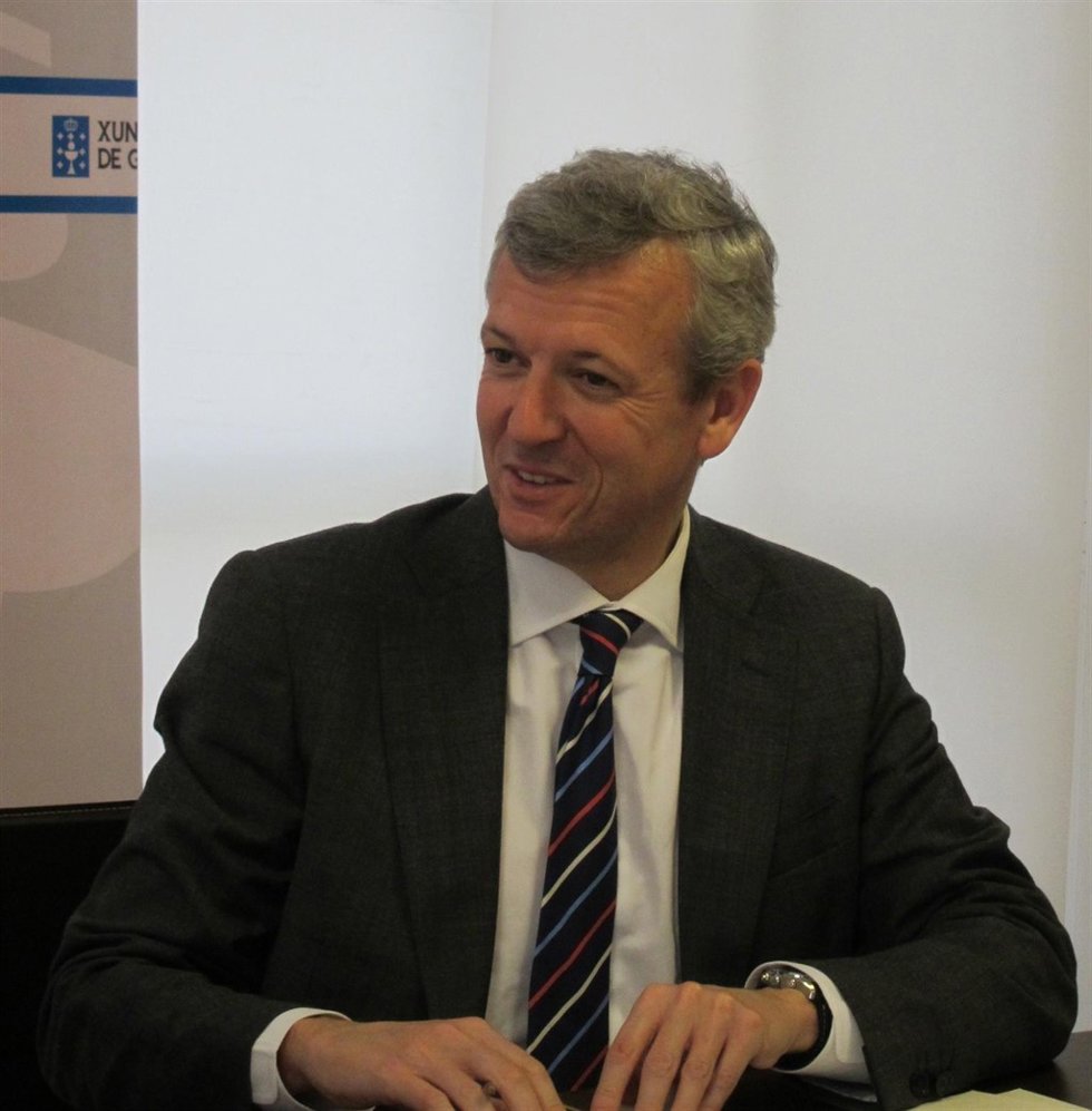 El vicepresidente de la Xunta, Alfonso Rueda