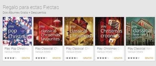 Google Play Music Navidad