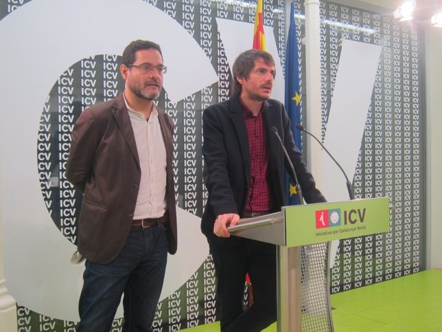 Josep Vendrell, Ernest Urtasun (ICV)