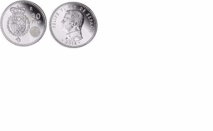 Moneda conmemorativa de la Proclamación de Felipe VI