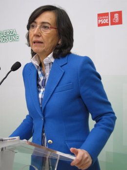 La portavoz de Justicia del PSOE en el Congreso, Rosa Aguilar