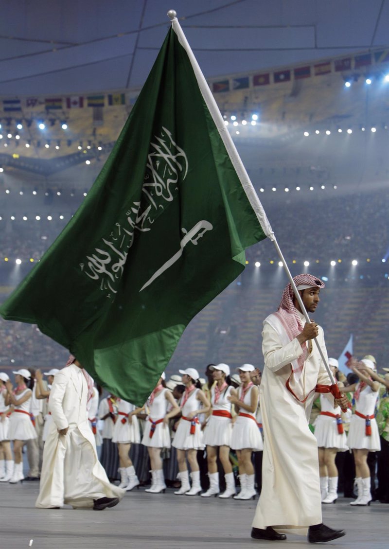 bandera saudí