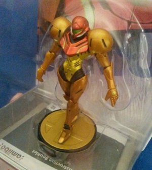 Amiibo de Samus sin cañones