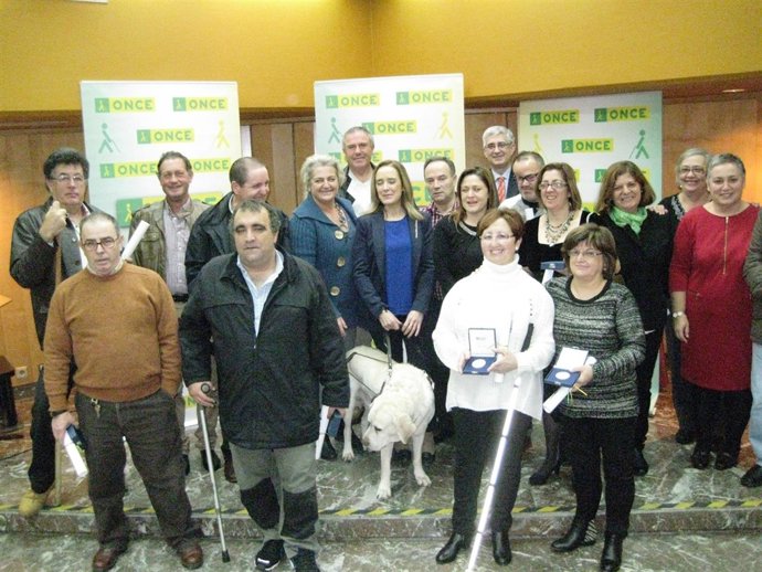 Foto de los trabajadores premiados