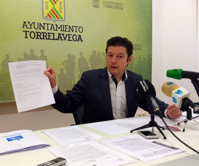 Jesús Sánchez, concejal de Deportes, en rueda de prensa