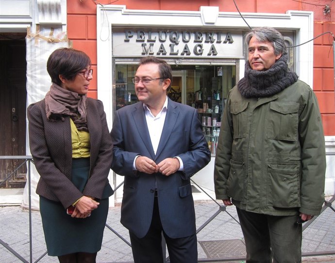 María Gámez y Miguel Ángel Heredia, en Málaga