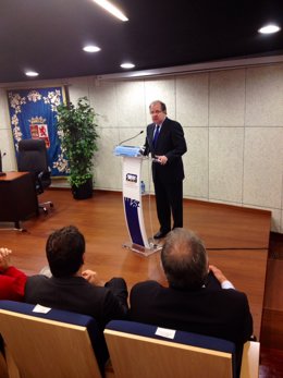 Herrera en la jornada del CES