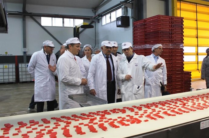 El presidente visita Golosinas Fini 