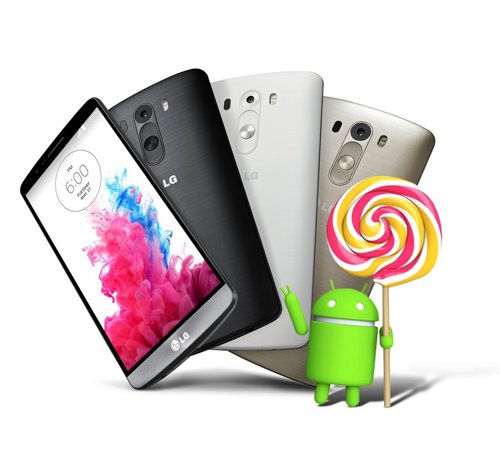 Ya está diponible Android Lollipop para LG G3
