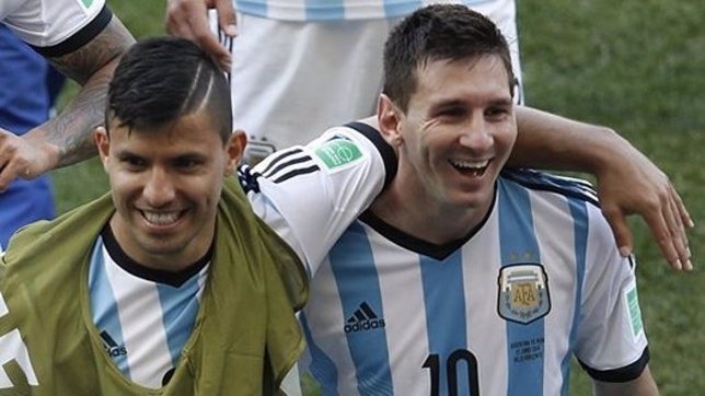 Messi Agüero Argentina