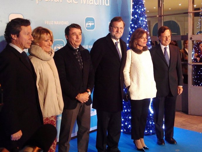 Acto del PP de Madrid con Rajoy, Aguirre, González y Botella